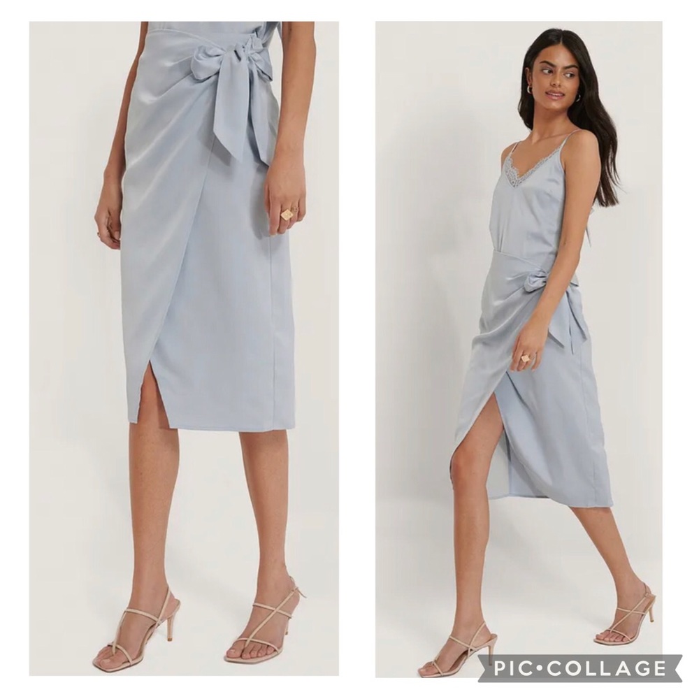 👯‍♀️Host Pick⚡️Na-kd Wrap Tie Skirt